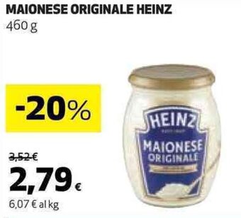 Coop MAIONESE ORIGINALE HEINZ 460 g offerta