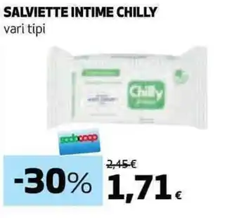 Coop SALVIETTE INTIME CHILLY vari tipi offerta