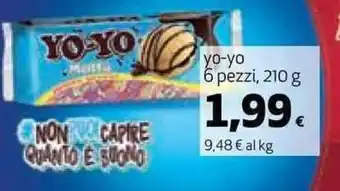 Coop YO-YO Motta yo-yo 6 pezzi, 210 g offerta