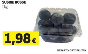 Coop SUSINE ROSSE 1 kg offerta