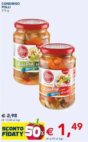 Esselunga CONDIRISO POLLI 215 g offerta