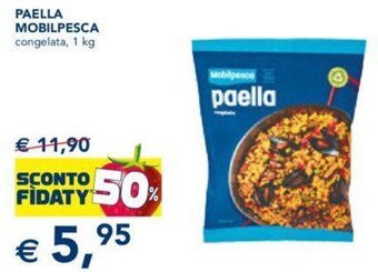 PAELLA MOBILPESCA congelata, 1 kg