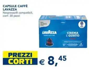 Esselunga CAPSULE CAFFÈ LAVAZZA Nespresso® compatibili, conf. 30 pezzi offerta