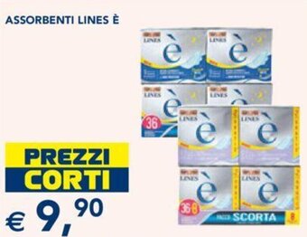 Esselunga ASSORBENTI LINES È offerta