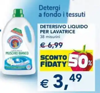Esselunga CHANTECLAIR DETERSIVO LIQUIDO PER LAVATRICE 38 misurini offerta