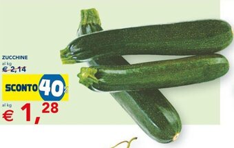 Esselunga ZUCCHINE offerta