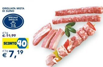 Esselunga GRIGLIATA MISTA DI SUINO offerta