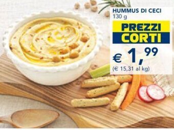 Esselunga HUMMUS DI CECI 130 g offerta