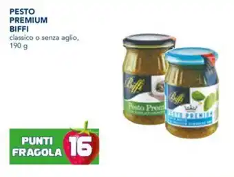Esselunga PESTO PREMIUM BIFFI classico o senza aglio, 190 g offerta