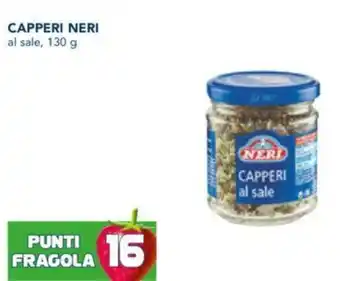 Esselunga CAPPERI NERI al sale, 130 g offerta