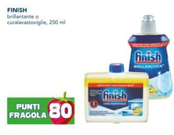 Esselunga FINISH brillantante o curalavastoviglie, 250 ml offerta