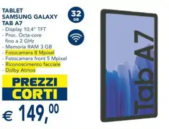 TABLET SAMSUNG GALAXY TAB A7