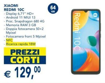 Esselunga XIAOMI REDMI 10C offerta