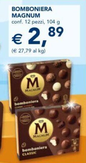 Esselunga BOMBONIERA MAGNUM conf. 12 pezzi, 104 g offerta