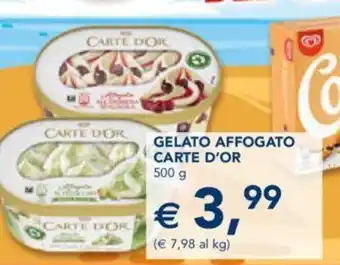 Esselunga GELATO AFFOGATO CARTE D'OR 500 g offerta