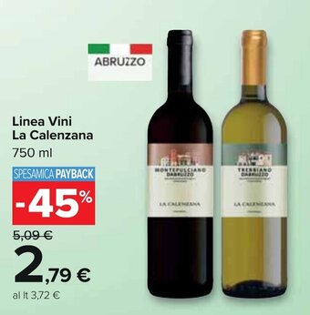 Carrefour Linea Vini La Calenzana 750 ml offerta