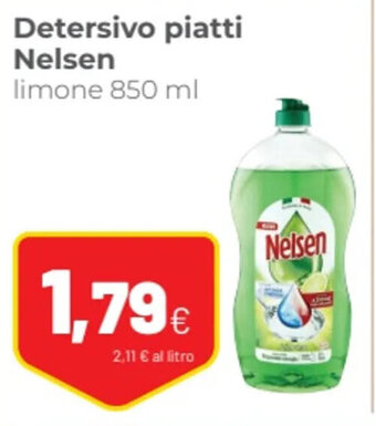 Coop Detersivo piatti Nelsen limone 850 ml offerta
