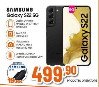 Expert SAMSUNG Galaxy S22 5G offerta