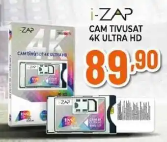 i-ZAP CAM TIVUSAT 4K ULTRA HD