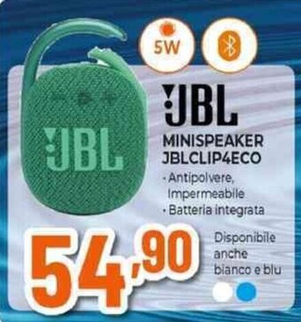 Expert JBL MINISPEAKER JBLCLIP4ECO offerta
