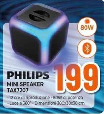 Expert PHILIPS MINI SPEAKER TAX7207 offerta