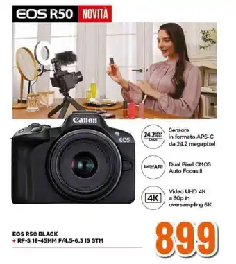 Expert Canon EOS R50 offerta