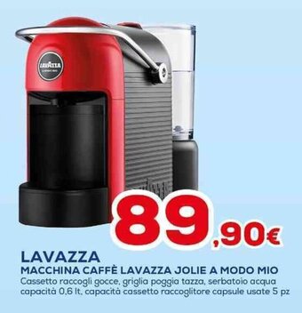 Euronics LAVAZZA MACCHINA CAFFÈ LAVAZZA JOLIE A MODO MIO offerta