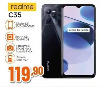 Expert realme C35 offerta
