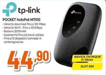 Expert tp-link POCKET hotspot M7010 offerta