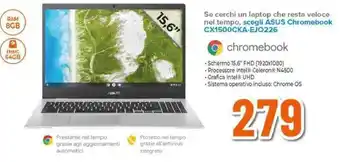 Expert ASUS Chromebook CX1500CKA-EJO226 offerta