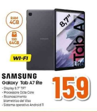 Expert SAMSUNG Galaxy Tab A7 lite offerta