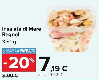 Carrefour Insalata di Mare Regnoli 350 g offerta