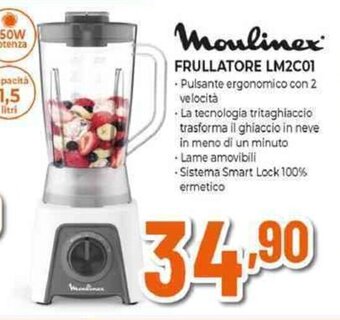 Expert Moulinex FRULLATORE LM2C01 offerta