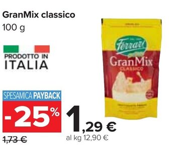 Carrefour GranMix classico 100 g offerta