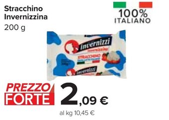 Carrefour Stracchino Invernizzina 200 g offerta