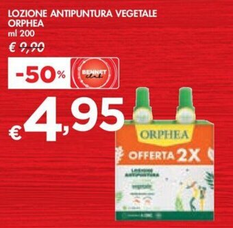 LOZIONE ANTIPUNTURA VEGETALE ORPHEA ml 200