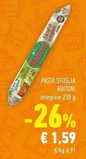 Conad PASTA SFOGLIA BUITONI integrale 230 g offerta