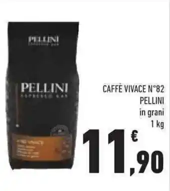 CAFFÈ VIVACE N°82 PELLINI in grani 1 kg