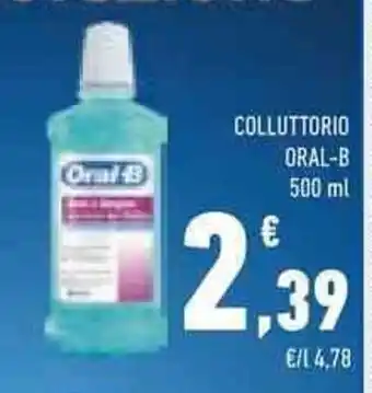 Conad COLLUTTORIO ORAL-B 500 ml offerta