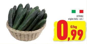 Conad CETRIOLI offerta