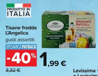 Carrefour Tisane fredde L'Angelica offerta