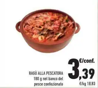 Conad RAGÙ ALLA PESCATORA 180 g offerta
