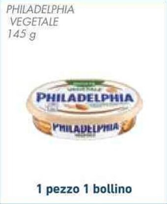 Conad PHILADELPHIA VEGETALE 145 g offerta