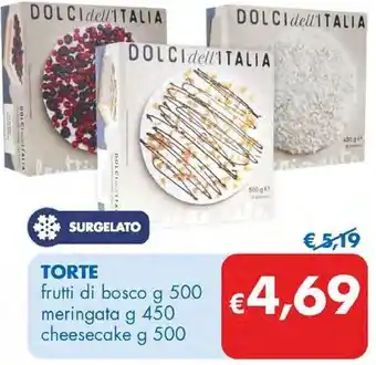 MD Discount Dolci dell'italia - torte offerta