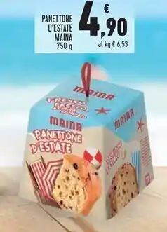Conad Superstore Maina panettone d'estate offerta