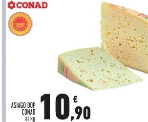 Conad Superstore Conad asiago dop offerta
