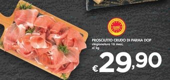 PROSCIUTTO CRUDO DI PARMA DOP stagionatura 16 mesi