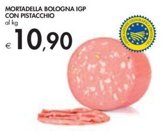 Bennet MORTADELLA BOLOGNA IGP CON PISTACCHIO offerta