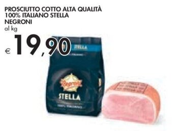 Bennet PROSCIUTTO COTTO ALTA QUALITÀ 100% ITALIANO STELLA NEGRONI offerta