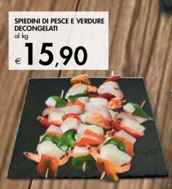 Bennet SPIEDINI DI PESCE E VERDURE DECONGELATI offerta
